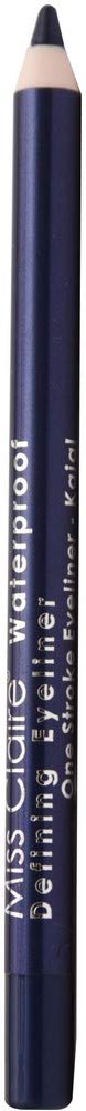 Miss Claire Waterproof Defining Eyeliner One Stroke Eyeliner Kajal, Royal Blue, 1.2 G