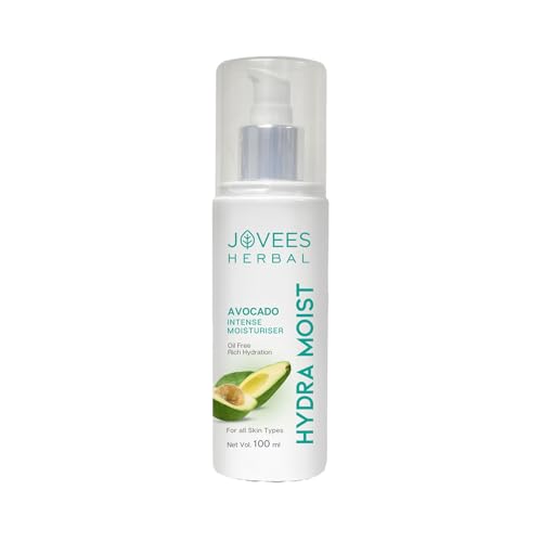 Jovees Herbal Hydra Intense Moisturiser For Glowing & Hydrating Skin With Avocado And Chamomile Extract | Lightweight And Non Gr