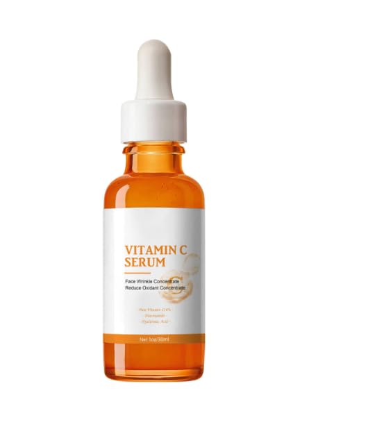 Detailr Vitamin C Serum 30Ml | AntiAging & Brightening With Retinol, Hyaluronic Acid & Vitamin E | Reduces Dark Spots, Fine Lin