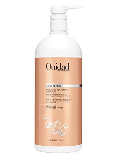 Ouidad Curl Shaper Good As New Moisture Restoring Shampoo, 33.8 Oz, (95132)