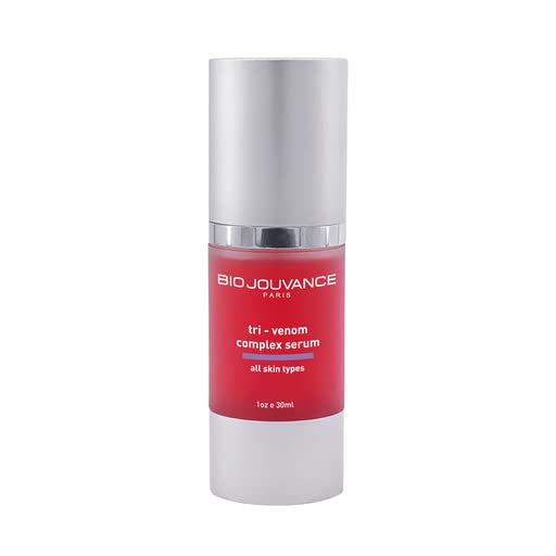 BIO JOUVANCE PARIS - Tri Venom Elixir Serum 1oz / 30ml - Wrinkle Minimizer | Tighten Large Pores | Instant Lifting | Hydrating |