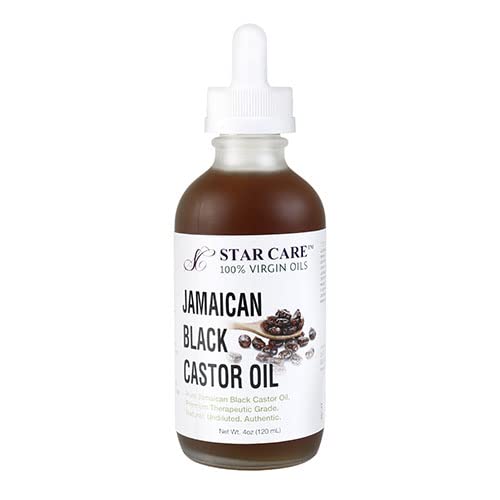 STAR CARE 100% Virgin Jamaican Black Castor Oil 4oz/ 120ml (Original)