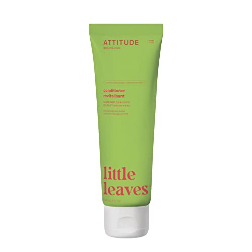 Attitude Natural Conditioner For Kids, Hypoallergenic, Vegan, Plant- And Mineral-Based, Vegan And Cruelty-Free, Watermelon & Coc