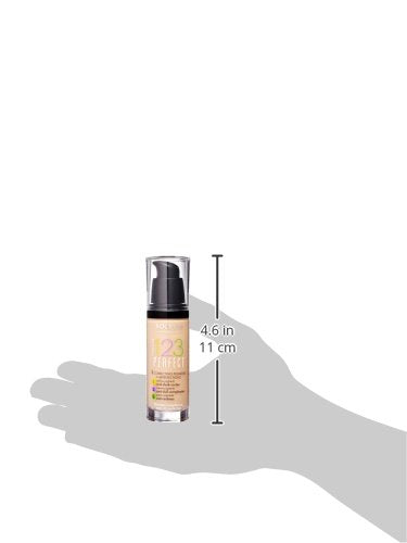 Bourjois Fond de Teint 123 Perfect Foundation for Women, 51 Vanille Clair, 1 Ounce