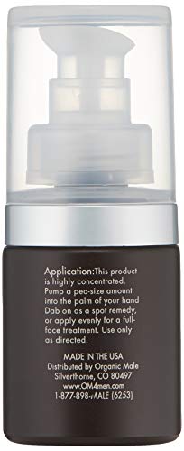 Organic Male OM4 Perfect: High Alpine Brightening Isolate - A Vitamin C and Peptide Serum for Men