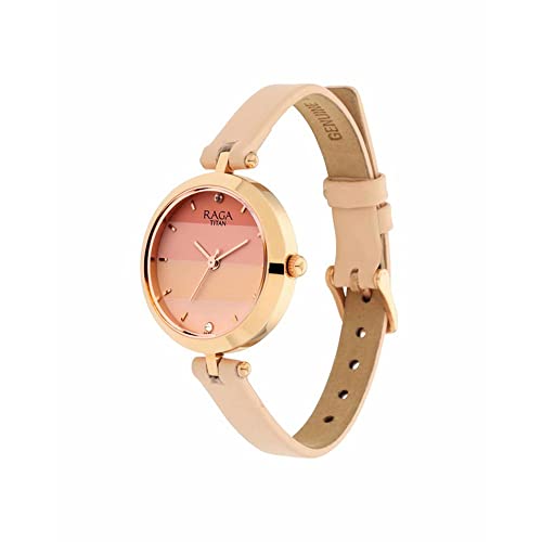 Titan Watches For Women (T2606Wl02), Pink, Strap