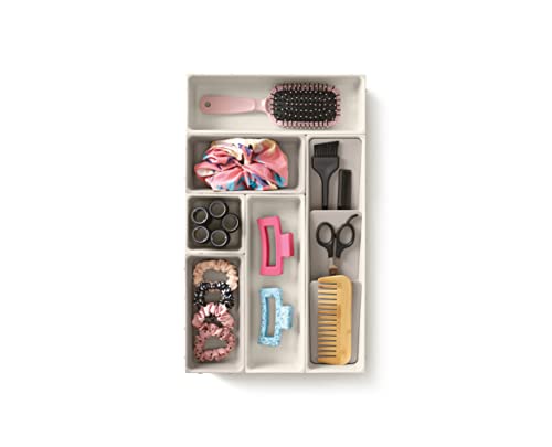 Joseph Joseph Viva - Modular 7-piece Makeup Beauty Drawer Organiser Set, Storage Boxes dividers for makeup, beauty grooming item