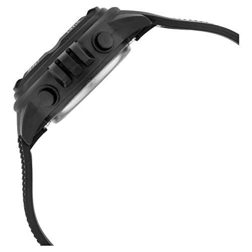 Zoop Unisex Digital Watch - 26017Pp02, Black Colour