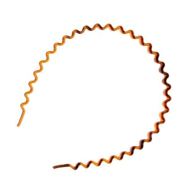 Bnf 5Xzig Zag Hair Band Toothed Wave Headband Women Men Girls Hair Accessory Brown Clothing Shoes & Accessories | Womens Accesso