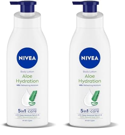 Nivea Aloe Hydration Body Lotion, 400Ml (Pack Of 2)