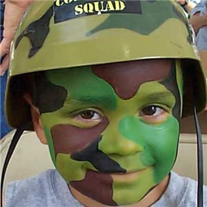Go Ho 3 Colors Camo Face Paint Sticks,Waterproof Cream-Blendable Sticks,Hunting Face Body Paint Professional Foundation Sfx Make