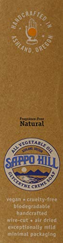 Sappo Hill Soapworks Glycerine Crm Soap Naturl 3.5 Oz