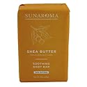 Sunaroma Soap Bar Shea Butter 8 Ounce (Pack Of 2)