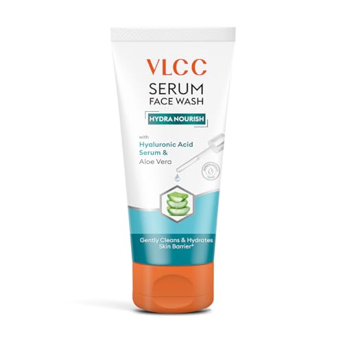 Vlcc Serum Facewash  100Ml | With Hyaluronic Acid Serum To Softens And Nourishes Skin & Aloe Vera For Gentle Cleansing & Streng
