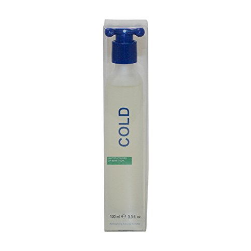 United Colors Of Benetton Cold Eau De Toilette Spray For Men, 33 Ounce