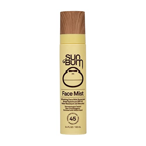 Sun Bum Original Spf 45 Sunscreen Face Mist 3.4 Oz