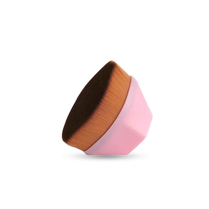 Banira Foundation Makeup Brush,Kabuki Hexagon Face Face Blush Liquid Powder Foundation Brush For Blending Liquid, Cream(Random C