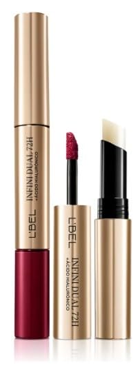 LBel Infini Dual 72H No transfer lipstick with hyaluronic acid  Lipstick  Balm  Vin Mystere