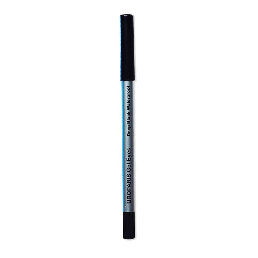 Uroparis Gel Eyes Kajal Pencil For Women - Long Lasting, Smudge Proof & Waterproof | Up To 12 Hrs Wear | Vegan Eyeliner | Smooth