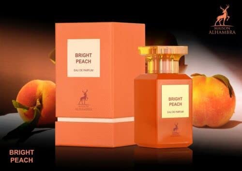 Maison Alhambra Bright Peach EDP Spray for Women - 2.7 oz, Floral Fragrance