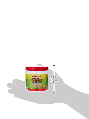 Africa's Best Maximum Strength Super Gro Hair & Scalp Conditioner, 5.25 oz (Pack of 3)