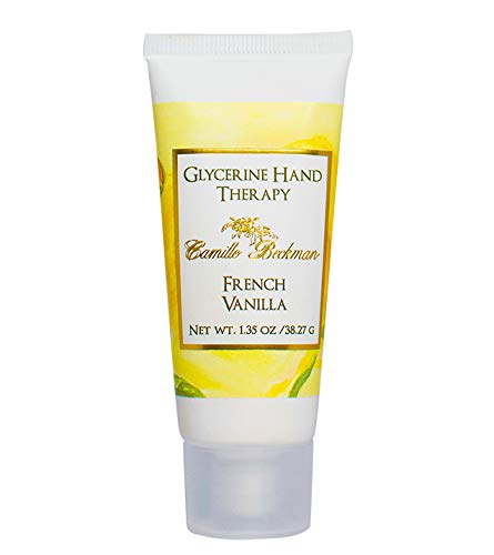 Camille Beckman Glycerine Hand Therapy Cream, French Vanilla, 1.35 Ounce