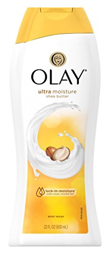Olay Body Wash Ultra Moisture Shea Butter 22 Ounce (650ml) (6 Pack)