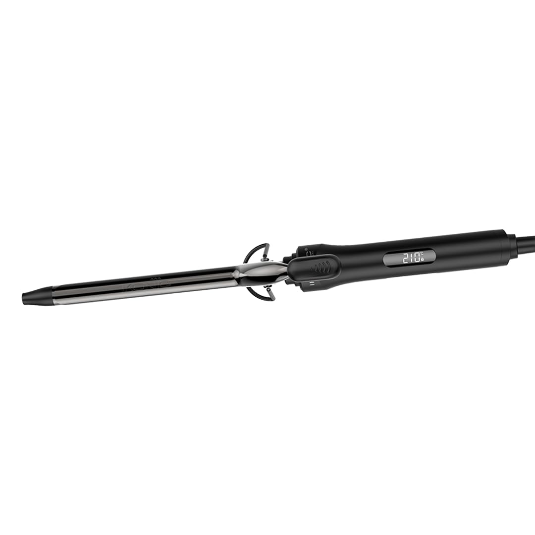 Ikonic Curling Tong-28Mm, Ceramic Barrel, Digital Display, Fast Heatup, Hair Curling, Hair Styling, For Women, All Hair Type