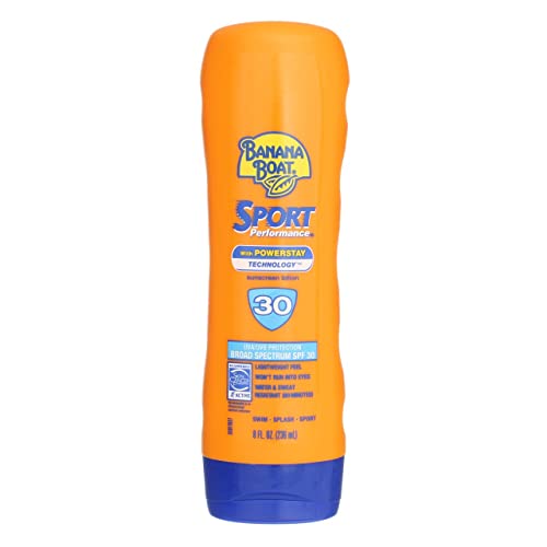 Banana Boat Sport Ultra Spf 30 Sunscreen Lotion, 8Oz | Banana Boat Sunscreen Spf 30 Lotion, Oxybenzone Free Sunscreen, Sunblock