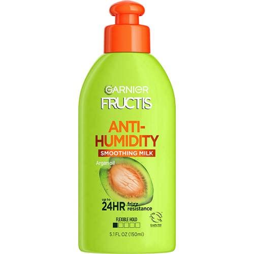 Garnier Fructis Style Anti-Humidity Smoothing Milk 5.10 oz (Pack of 6)
