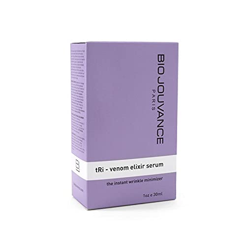 BIO JOUVANCE PARIS - Tri Venom Elixir Serum 1oz / 30ml - Wrinkle Minimizer | Tighten Large Pores | Instant Lifting | Hydrating |