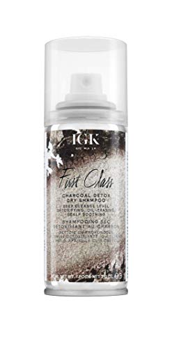 Igk First Class Charcoal Detox Dry Shampoo Travel, 2 Oz.