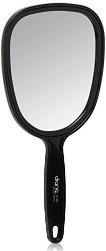 Diane Plastic Handheld Mirror - Vanity Oval Mirror With Hanging Hole In Handle - Small Size (5??X 11?? For Travel, Bathroom, Des