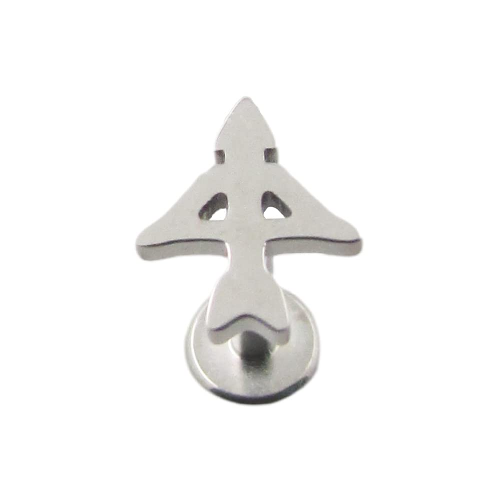 NewkeepsR 16g-Titanium Threadless Zodiac 12 Constellation Astrology Jewelry Stud Earring-Sagittarius