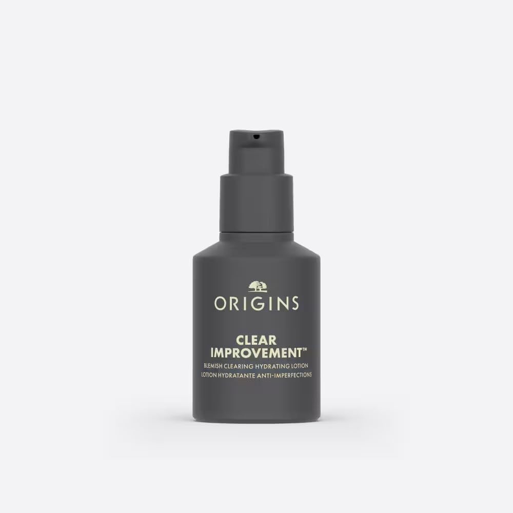 Origins Clear Improvement Acne Moisturizer | To Clear & Prevent Acne Breakouts & Pimples | With Salicylic Acid & Hyaluronic Acid