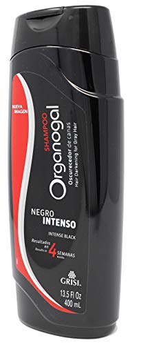 Grisi Organogal Shampoo| Darkening Shampoo with Cactus Extract, Darkening Hair Product for Gray Hair; 13.5 Fl Ounces