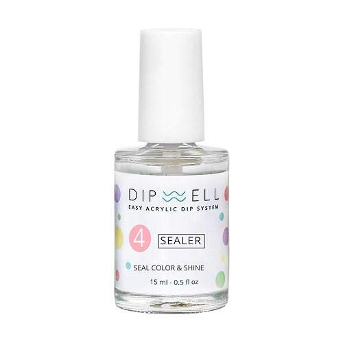 DipWell Dip Powder Dipping Liquids, Easy Acrylic Powder System, Gel Resins, Kits Available Starter (Sealer)