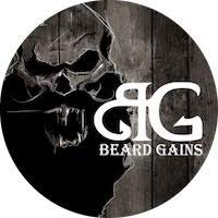 BEARD GAINS Pristine Scent Strong Hold Mustache Wax 1oz - Hold, Mold, and Tame Moustache W/Organic and Natural Stache Wax (White