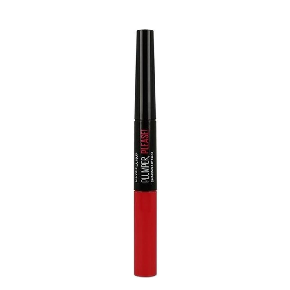Maybelline New York Lip Studio Plumper, Please! Lipstick Makeup, 1 Count, Hot & Spicy