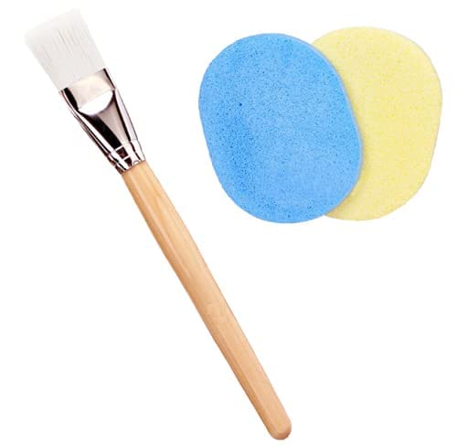 Nyamah Sales Face Pack Brush Facial Mask Brush Facemask Applicator Wand Cosmetic Foundation Makeup Applicator For Men And Women 