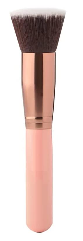 Ghelonadi Foundation Makeup Foundation Flat Top Brush For Face Professional Liquid Blending Powder Brush Women And Girls Multico