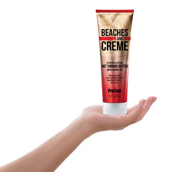 Beaches & creme Sizzling Hot Tanning Butter 85oz