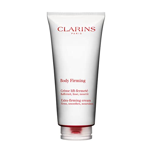 Clarins Extra-Firming Body Cream  Anti-Aging Body Lotion  Visibly Firms, Tightens And Smoothes  96% Natural Ingredients, Includi