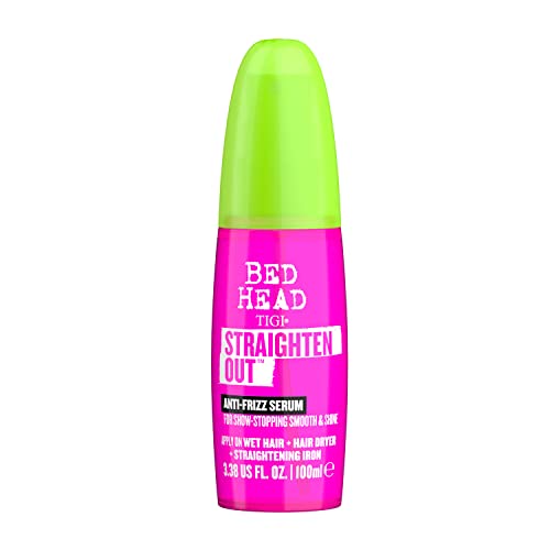 Bed Head By Tigi Straighten Out Anti Frizz Serum For Smooth Shiny Hair 3.38 Fl Oz