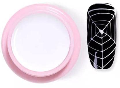Shills Professional Nail Art Spider Silk Adhesive Spider Gel Color White