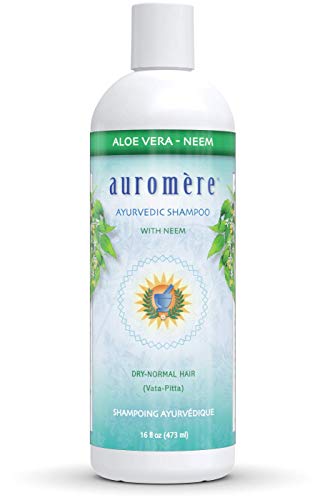 Auromere Shamp Neem Aloe Vera 16 Fz - Pack of 8
