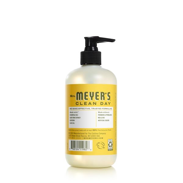 MRS. MEYER 'S CLEAN DAY Liquid Hand Soap Scent, 12.5 Fl Oz (Pack of 6) (Dandelion)