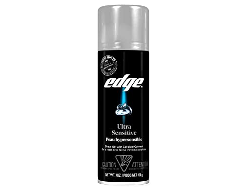 Edge Shave Gel, Fragrance Free, Ultra Sensitive 7 oz (Pack of 3)