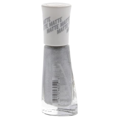 Sally Hansen Insta Dri Matte Metallics, Smokey Silver, 031 Fl Oz (Pack Of 1)