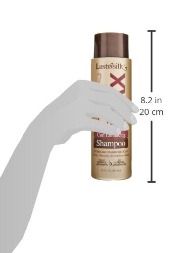 Lustrasilk Max Curl Enhancing Shampoo, 12 Ounce
